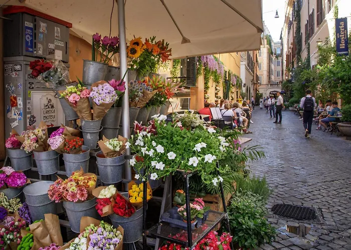 Rooftop Boho Loft Spanish Steps Appartamento *