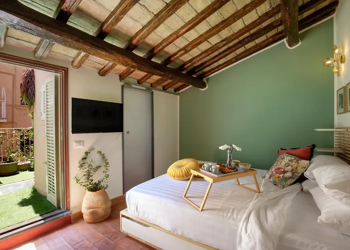 Rooftop Boho Loft Spanish Steps Appartamento *