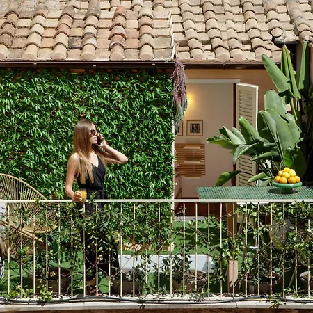 Rooftop Boho Loft Spanish Steps * Rzym